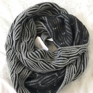 Calvin Klein Infinity Scarf, Shaker Stitch Cable